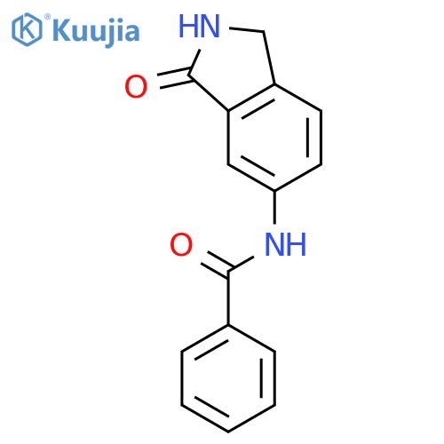 Benzamide, N-(2,3-dihydro-3-oxo-1H-isoindol-5-yl)- (9CI) structure