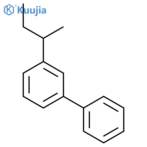1,1'-Biphenyl, 3-(1-methylpropyl)- structure