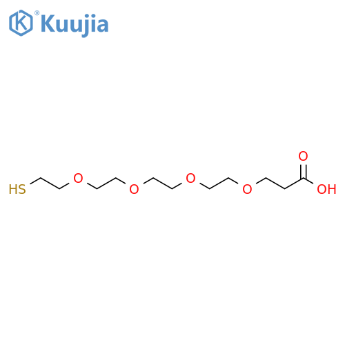 Thiol-PEG4-Boc structure
