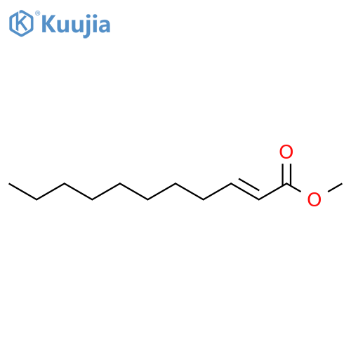2-Undecenoic acid, methyl ester, (2E)- structure