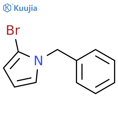 1-benzyl-2-bromo-1H-pyrrole structure