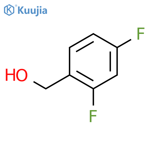 (2,4-difluorophenyl)methanol structure