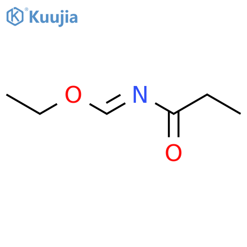 METHANIMIDIC ACID, N-(1-OXOPROPYL)-, ETHYL ESTER structure
