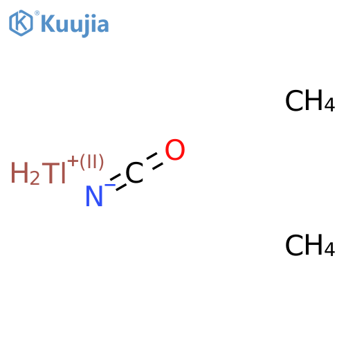 Cyanatodimethylthallium(III) structure
