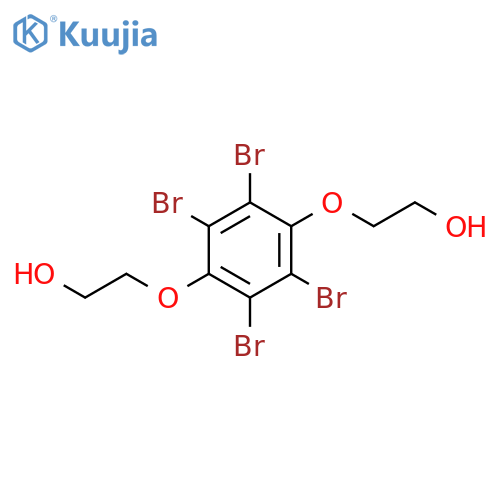 Ethanol, 2,2'-[(2,3,5,6-tetrabromo-1,4-phenylene)bis(oxy)]bis- structure