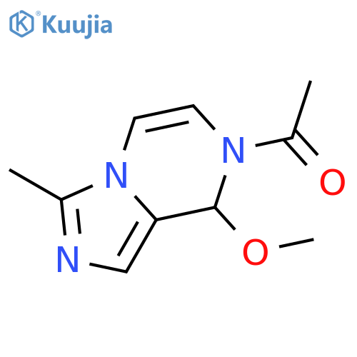 1-(8-methoxy-3-methylimidazo[1,5-a]pyrazin-7(8H)-yl)-Ethanone structure