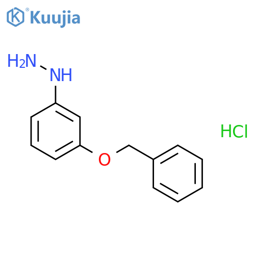 (3-Benzyloxy-phenyl)hydrazine Hydrochloride structure