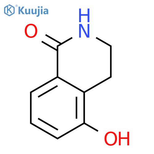 5-hydroxy-1,2,3,4-tetrahydroisoquinolin-1-one structure