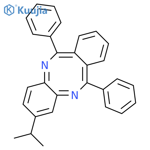 Dibenzo[b,f][1,4]diazocine, 2-(1-methylethyl)-6,11-diphenyl- structure