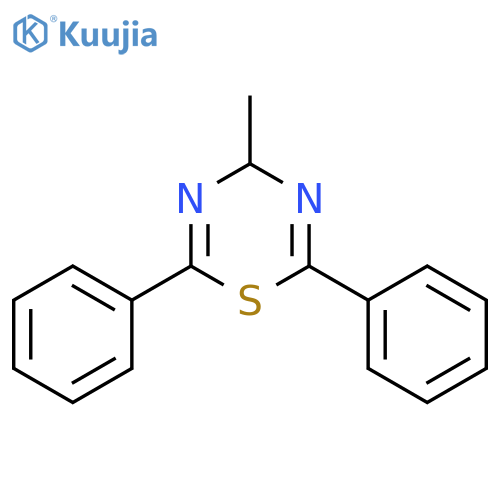 4H-1,3,5-Thiadiazine, 4-methyl-2,6-diphenyl- structure