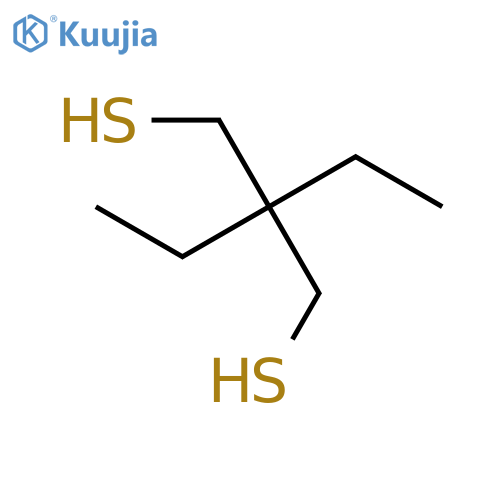 1,3-Propanedithiol, 2,2-diethyl- structure