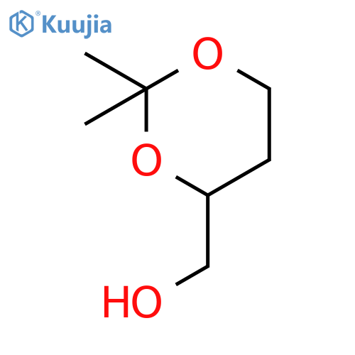 (2,2-Dimethyl-1,3-dioxan-4-yl)methanol structure