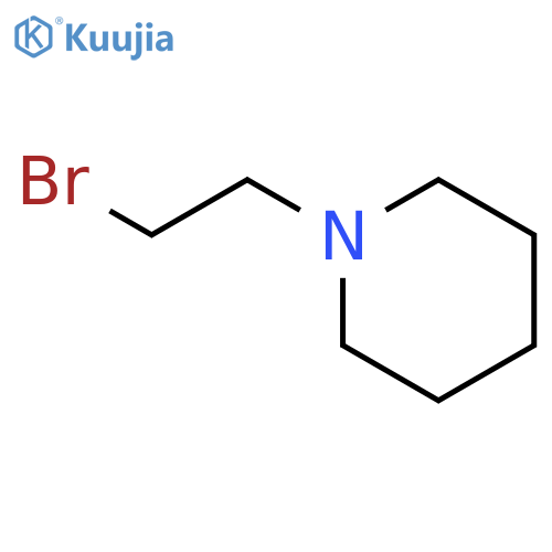 1-(2-bromoethyl)piperidine structure