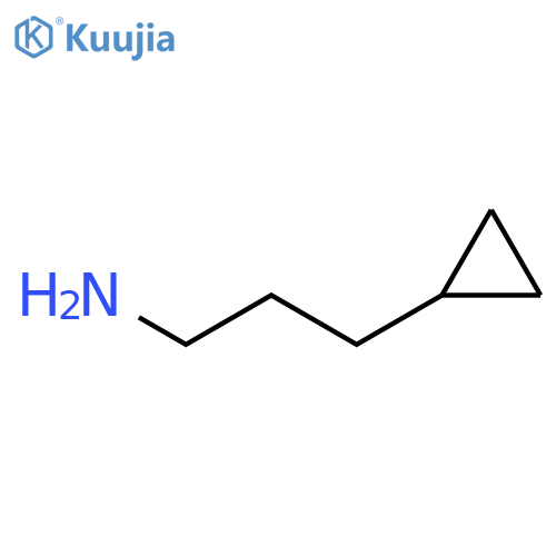 3-cyclopropylpropan-1-amine structure