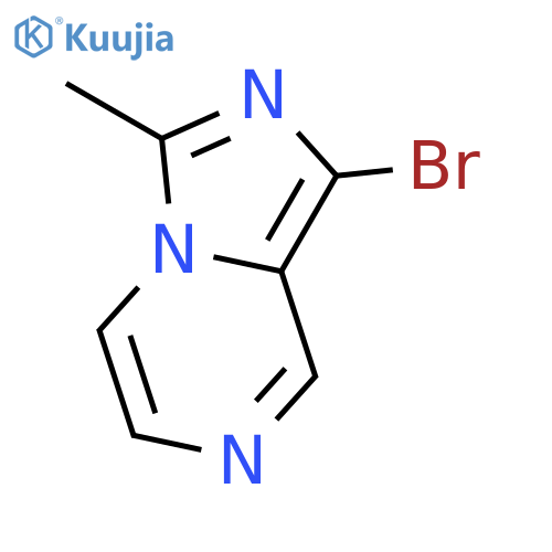 1-Bromo-3-methylimidazo1,5-apyrazine structure