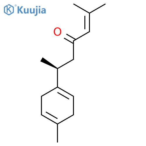 2-Methyl-6-(4-methyl-1,4-cyclohexadien-1-yl)-2-hepten-4-one structure