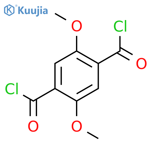 1,4-BENZENEDICARBONYL DICHLORIDE, 2,5-DIMETHOXY- structure