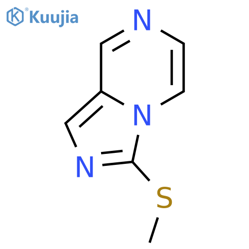 3-methylsulfanylimidazo[1,5-a]pyrazine structure