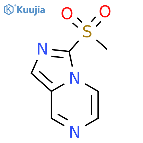 3-(methylsulfonyl)-Imidazo[1,5-a]pyrazine structure