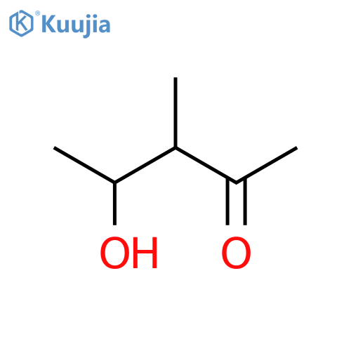 4-hydroxy-3-methylpentan-2-one structure