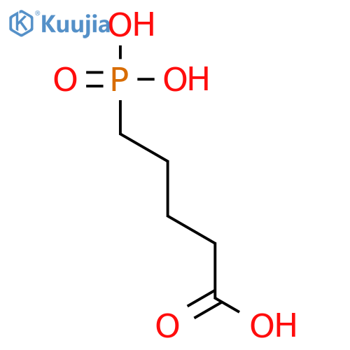 5-phosphonopentanoic acid structure