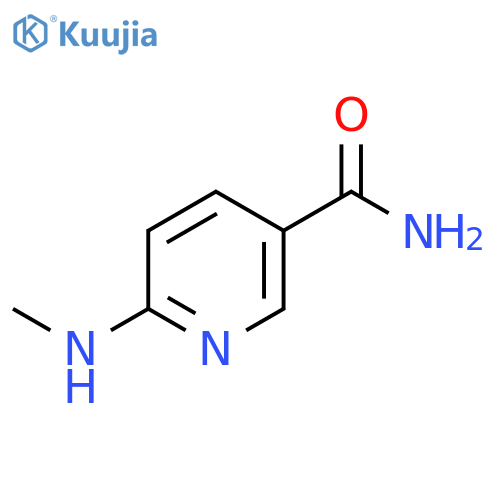 6-(Methylamino)nicotinamide structure