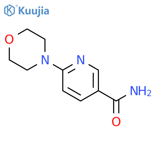 6-Morpholinonicotinamide structure