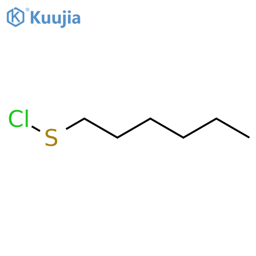 1-Hexanesulfenyl chloride structure