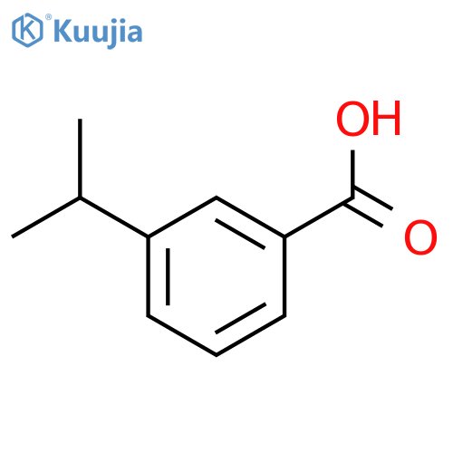 3-Isopropylbenzoic acid structure