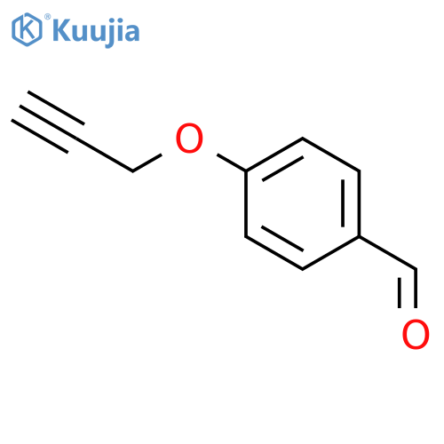 4-(Prop-2-yn-1-yloxy)benzaldehyde structure