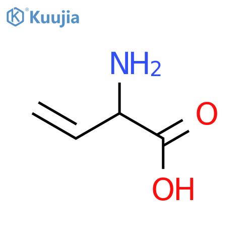 2-Aminobut-3-enoic acid structure