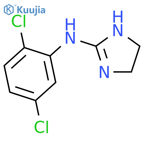 N-(2,5-dichlorophenyl)-4,5-dihydro-1h-imidazole-2-amine structure