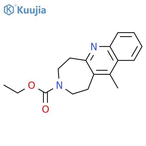 ethyl 11-methyl-1,2,4,5-tetrahydro-3H-azepino[4,5-b]quinoline-3-carboxylate structure