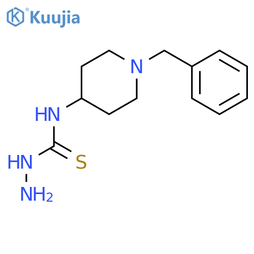 3-Amino-1-(1-benzylpiperidin-4-yl)thiourea structure