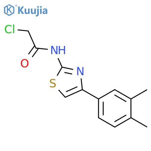 2-Chloro-N-4-(3,4-Dimethylphenyl)-1,3-Thiazol-2-YlAcetamide structure