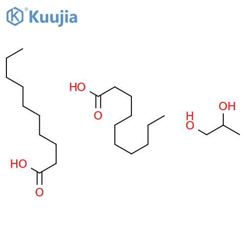 PROPYLENE GLYCOL DICAPRATE structure