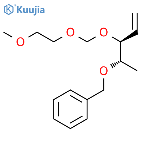 2,5,7,10-TETRAOXAUNDECANE, 4-ETHENYL-3-METHYL-1-PHENYL-, (3S,4S)- structure