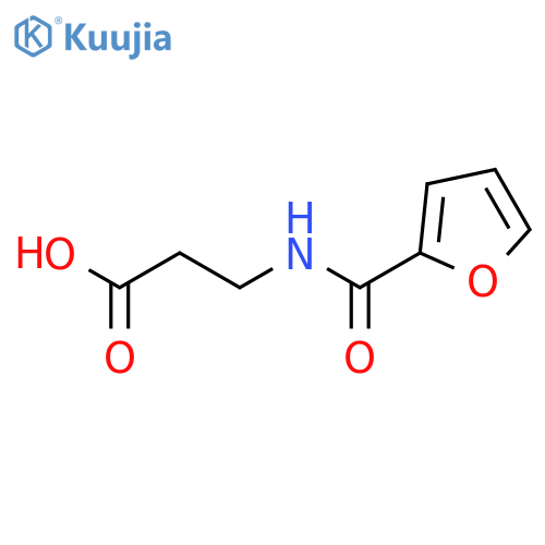 3-(furan-2-ylformamido)propanoic acid structure