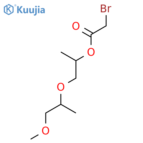 Acetic acid, bromo-, 2-(2-methoxy-1-methylethoxy)-1-methylethyl ester structure