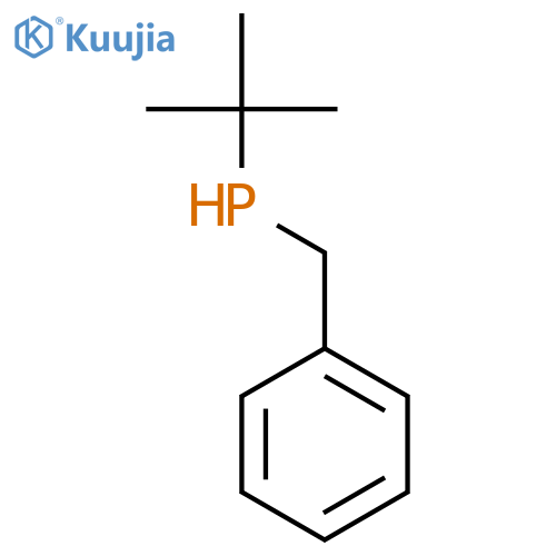 Benzyl(tert-butyl)phosphane structure