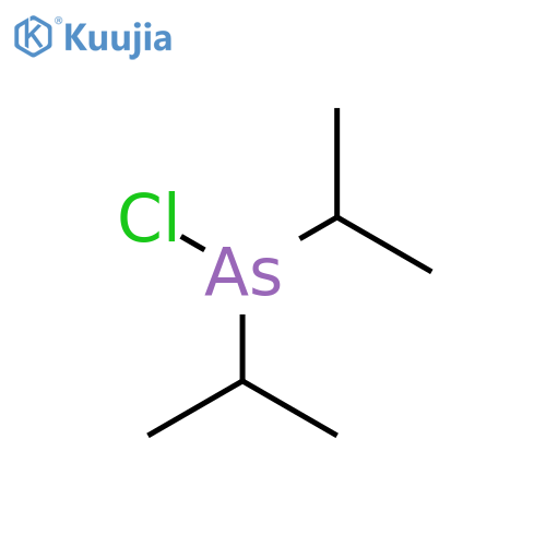 Arsinous chloride, bis(1-methylethyl)- structure