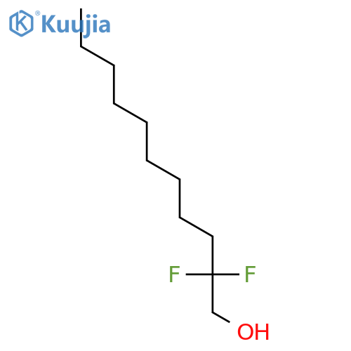 1-Undecanol, 2,2-difluoro- structure