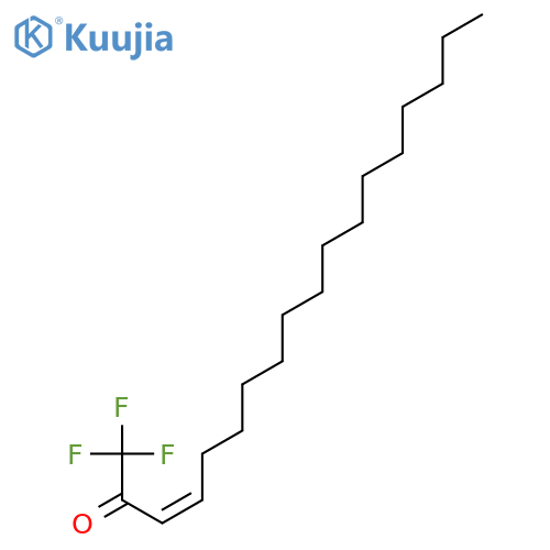 3-Octadecen-2-one, 1,1,1-trifluoro-, (3Z)- structure
