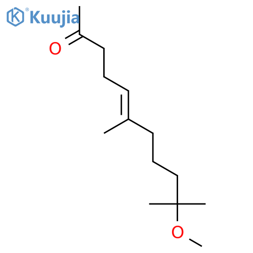 5-UNDECEN-2-ONE, 10-METHOXY-6,10-DIMETHYL-, (E)- structure