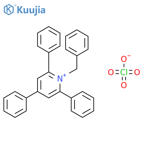 Pyridinium, 2,4,6-triphenyl-1-(phenylmethyl)-, perchlorate structure