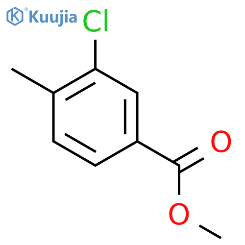 Methyl 3-Chloro-4-methylbenzoate structure