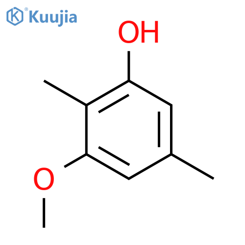 Phenol, 3-methoxy-2,5-dimethyl- structure