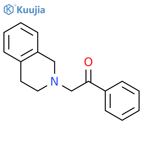 ETHANONE, 2-(3,4-DIHYDRO-2(1H)-ISOQUINOLINYL)-1-PHENYL- structure