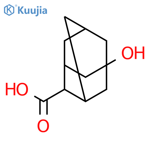 Tricyclo[3.3.1.13,7]decane-2-carboxylic acid, 5-hydroxy- structure