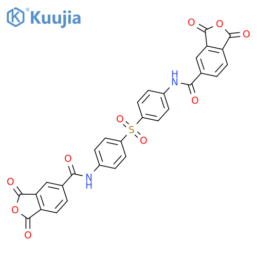 5-Isobenzofurancarboxamide, N,N'-(sulfonyldi-4,1-phenylene)bis[1,3-dihydro-1,3-dioxo- (9CI) structure